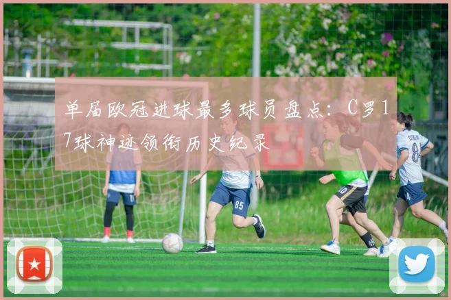 单届欧冠进球最多球员盘点：C罗17球神迹领衔历史纪录